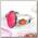 Браслет колорит Агат, цвет розовый - бижутерия